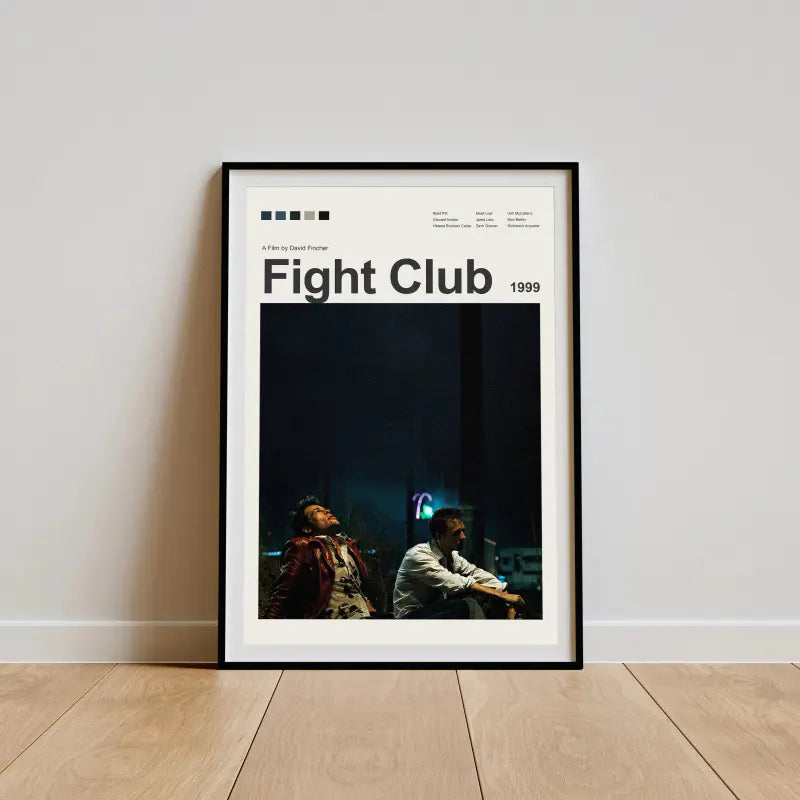 Fight Club Poster, Fight Club Print, Movie Print, Movie Poster, Living Room , Film Poster, Movie Art, 963 Decoration Artistic Ornaments Fight wall decor Movie related poster living room art film art poster Collectible movie poster