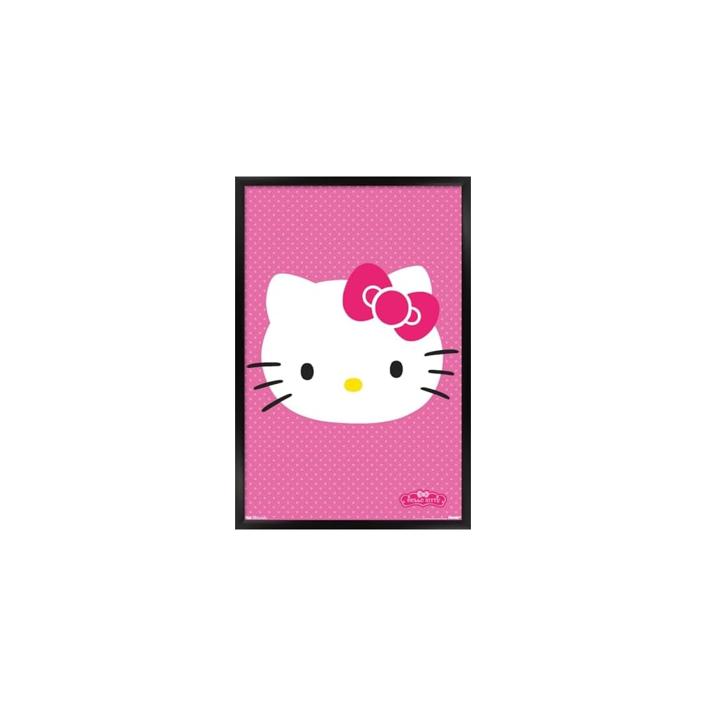 Hello Kitty: Basic - Face Wall Poster, 19L x 13W, Premium Unframed Version