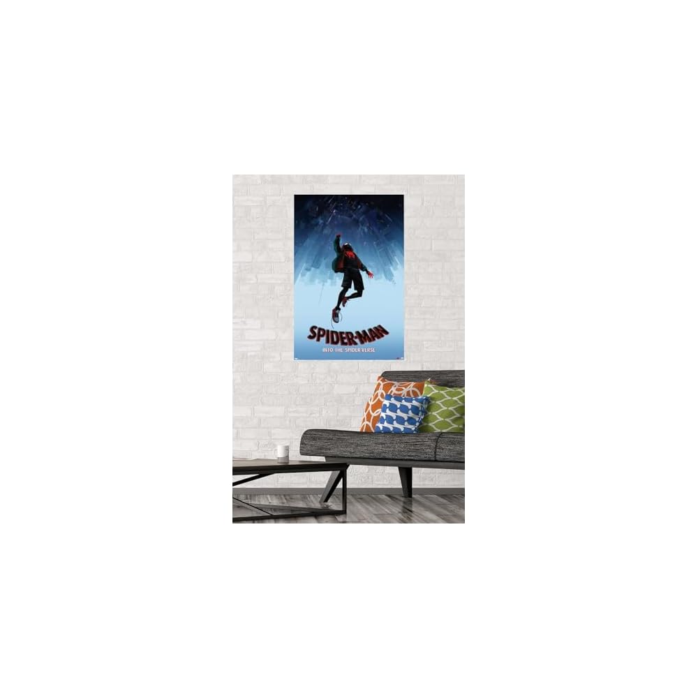 Marvel Spider-Man - Into The Spider-Verse - Group Wall Poster, 14.725" x 22.375", Premium Unframed Version