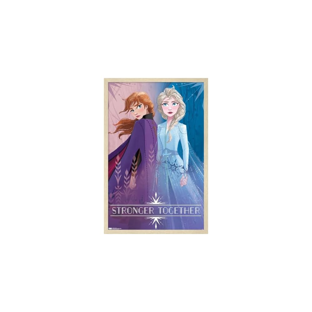 Disney Frozen 2 - Sisters Wall Poster, 22.375" x 34", Unframed Version
