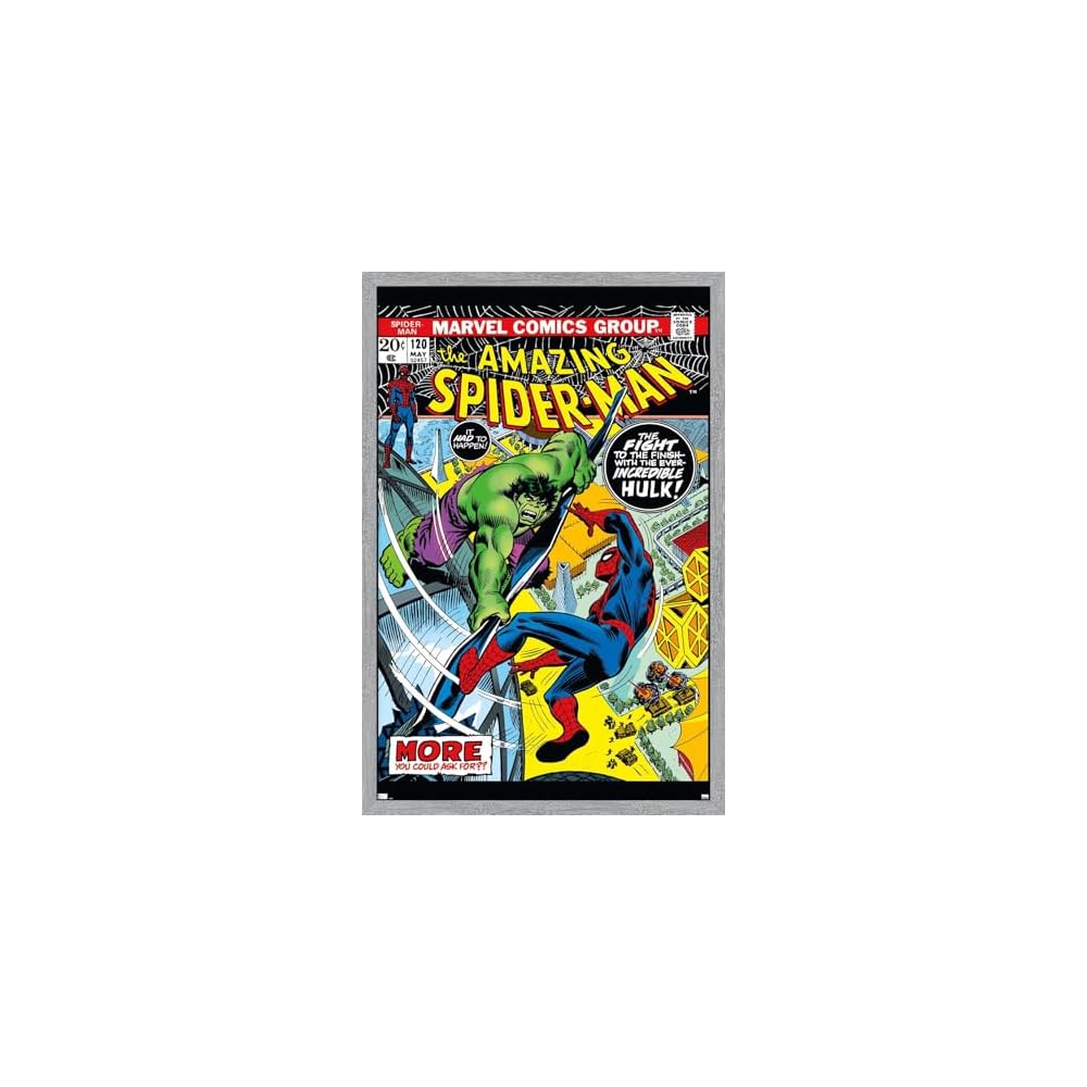 Marvel Comics Amazing Spider-Man #50 Wall Poster, 19L x 13W, Premium Unframed Version