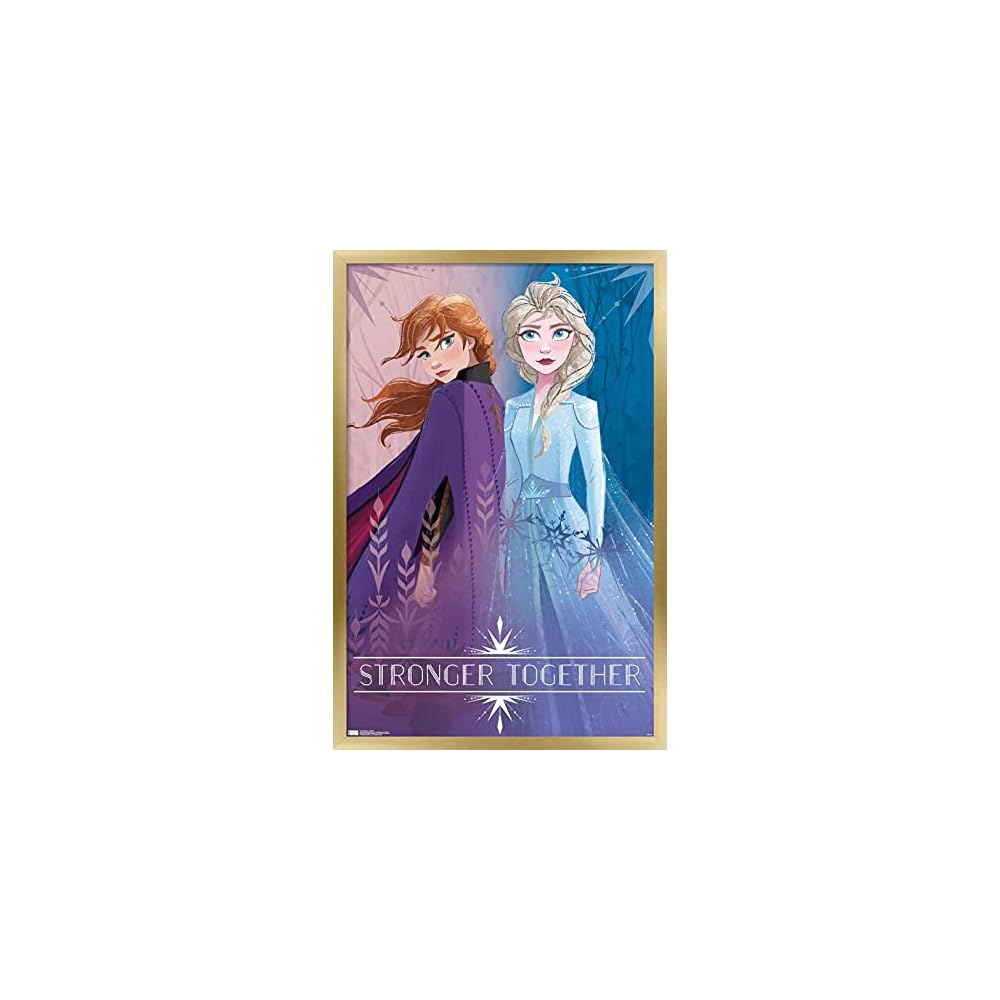 Disney Frozen 2 - Sisters Wall Poster, 22.375" x 34", Unframed Version