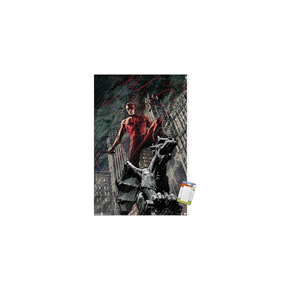 Marvel Comics Daredevil - Hell's Kitchen Devil Wall Poster, 19L x 13W, Premium Unframed Version