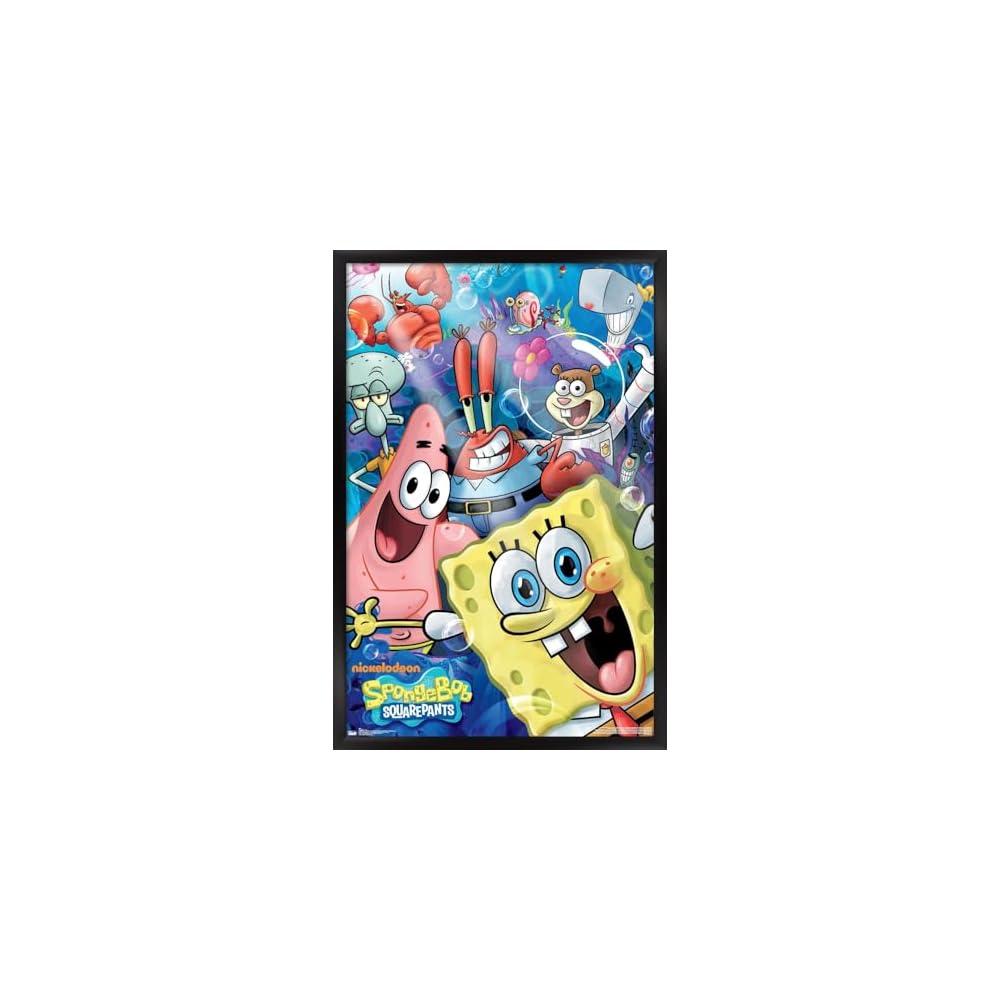SpongeBob - Joy Wall Poster, 34L" x 22.4W", Unframed Version