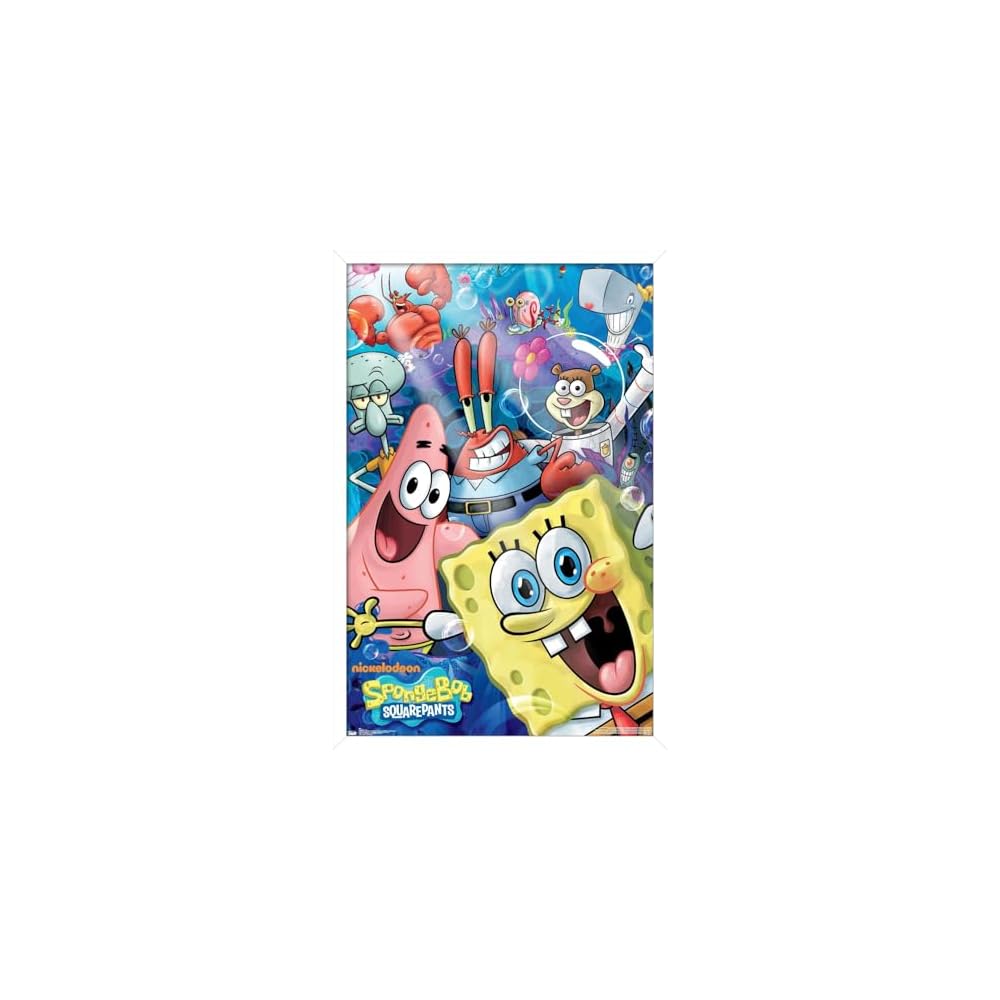 SpongeBob - Joy Wall Poster, 34L" x 22.4W", Unframed Version