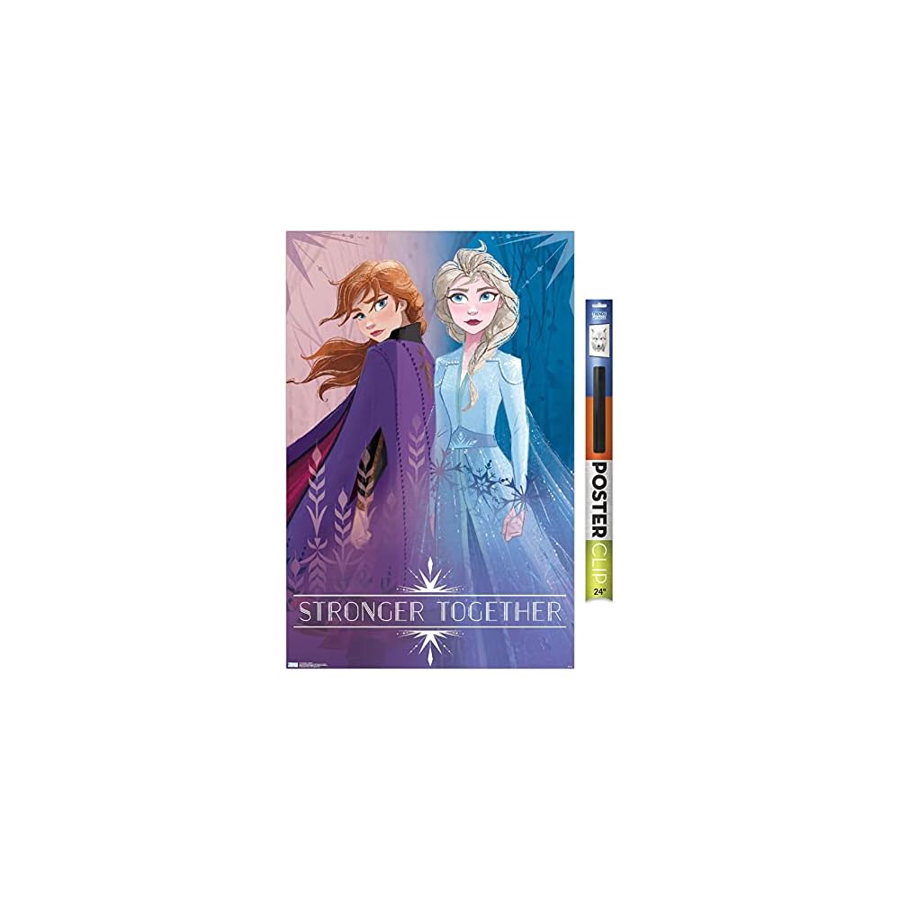 Disney Frozen 2 - Sisters Wall Poster, 22.375" x 34", Unframed Version