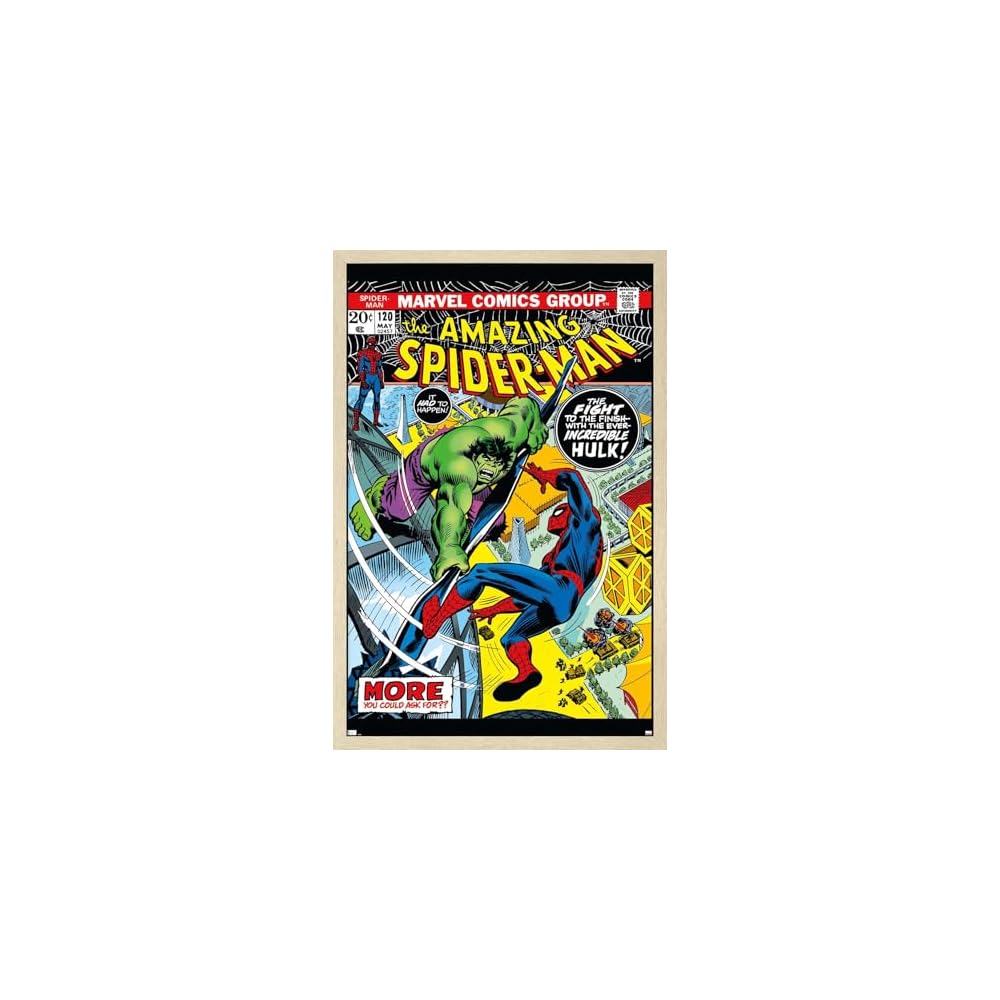 Marvel Comics Amazing Spider-Man #50 Wall Poster, 19L x 13W, Premium Unframed Version