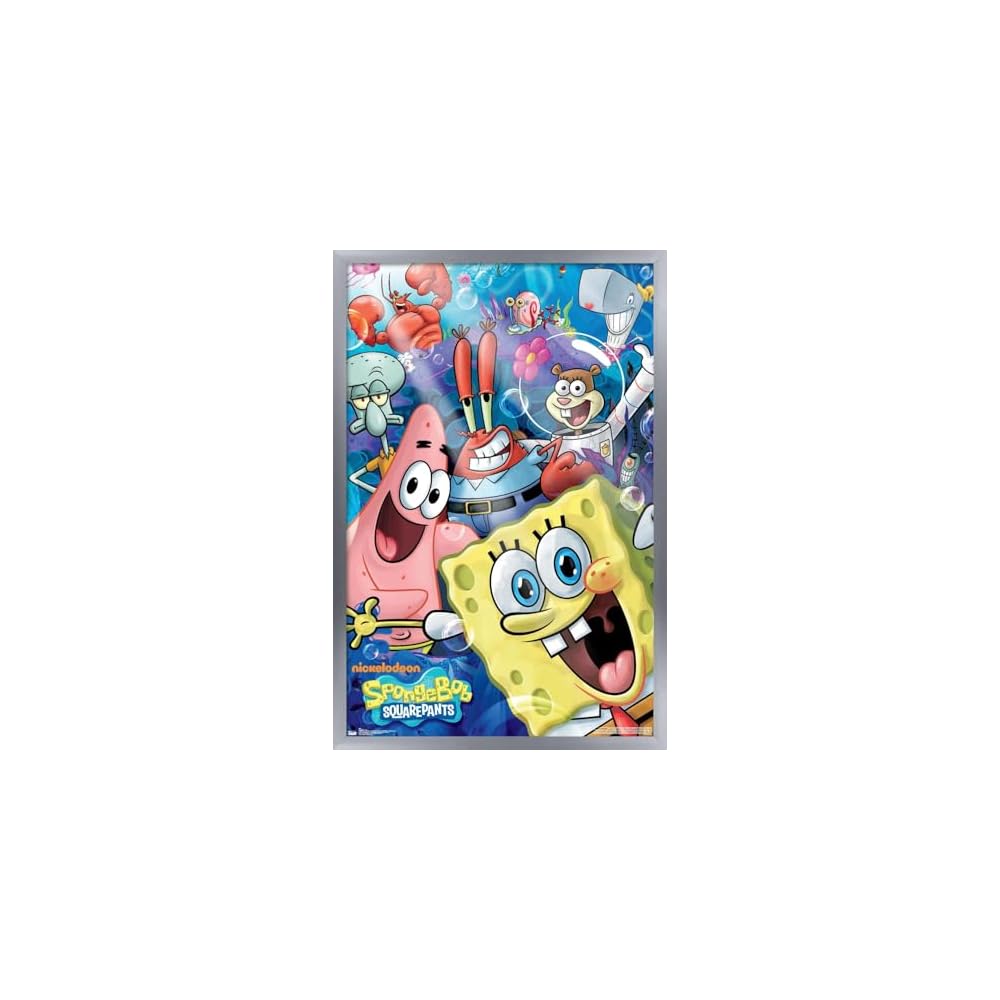 SpongeBob - Joy Wall Poster, 34L" x 22.4W", Unframed Version