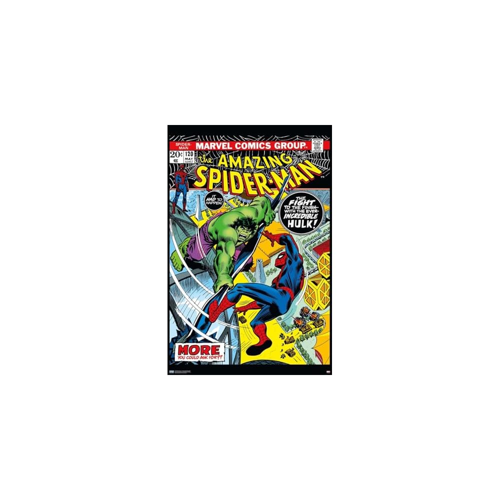 Marvel Comics Amazing Spider-Man #50 Wall Poster, 19L x 13W, Premium Unframed Version