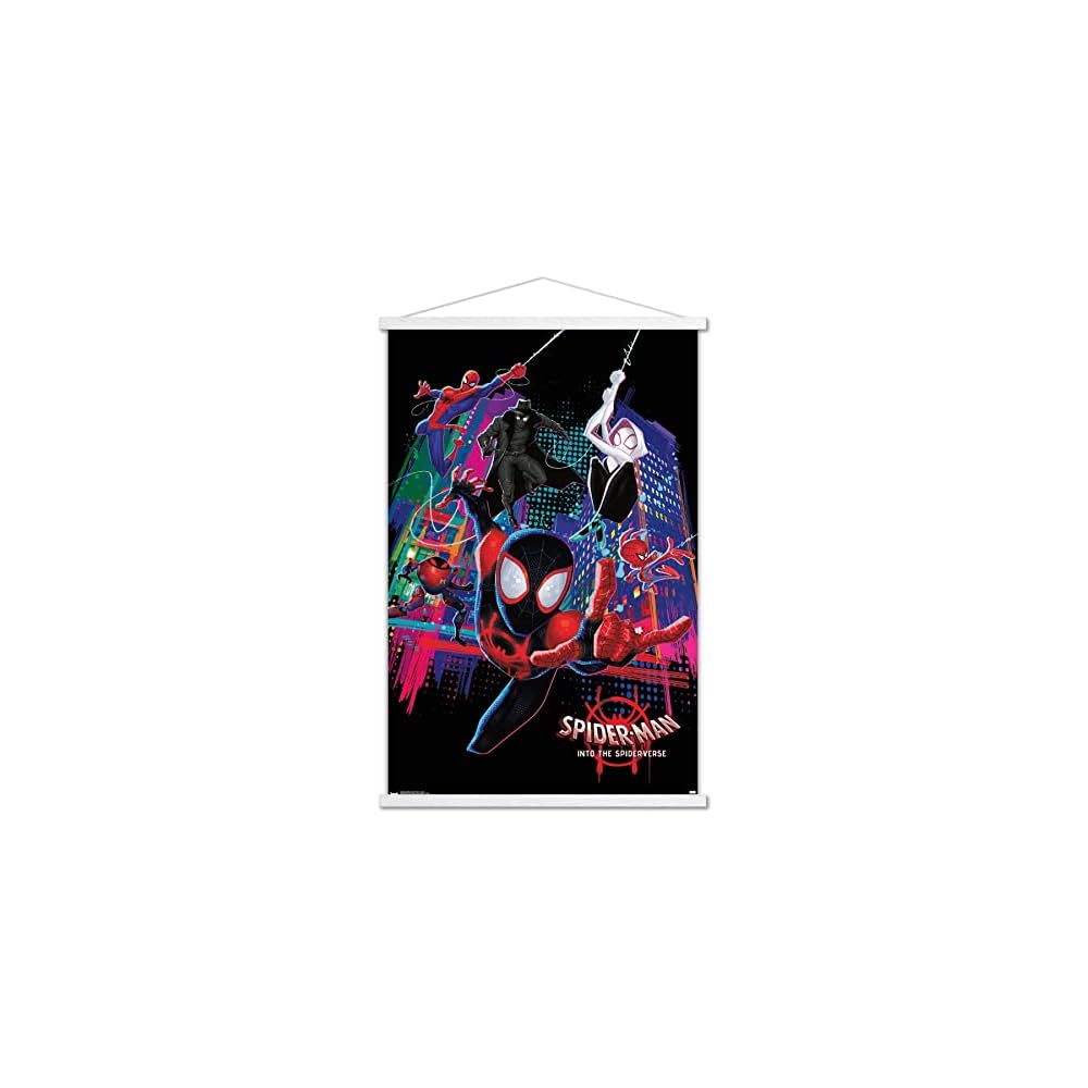 Marvel Spider-Man - Into The Spider-Verse - Group Wall Poster, 14.725" x 22.375", Premium Unframed Version