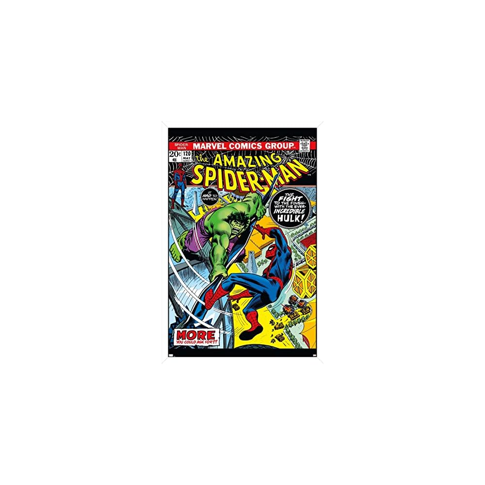 Marvel Comics Amazing Spider-Man #50 Wall Poster, 19L x 13W, Premium Unframed Version