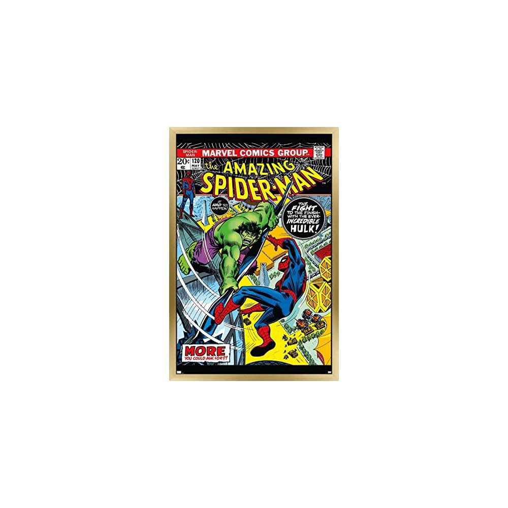 Marvel Comics Amazing Spider-Man #50 Wall Poster, 19L x 13W, Premium Unframed Version