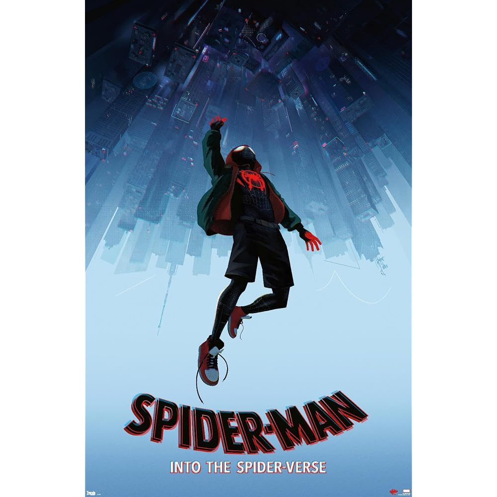 Marvel Spider-Man - Into The Spider-Verse - Group Wall Poster, 14.725" x 22.375", Premium Unframed Version