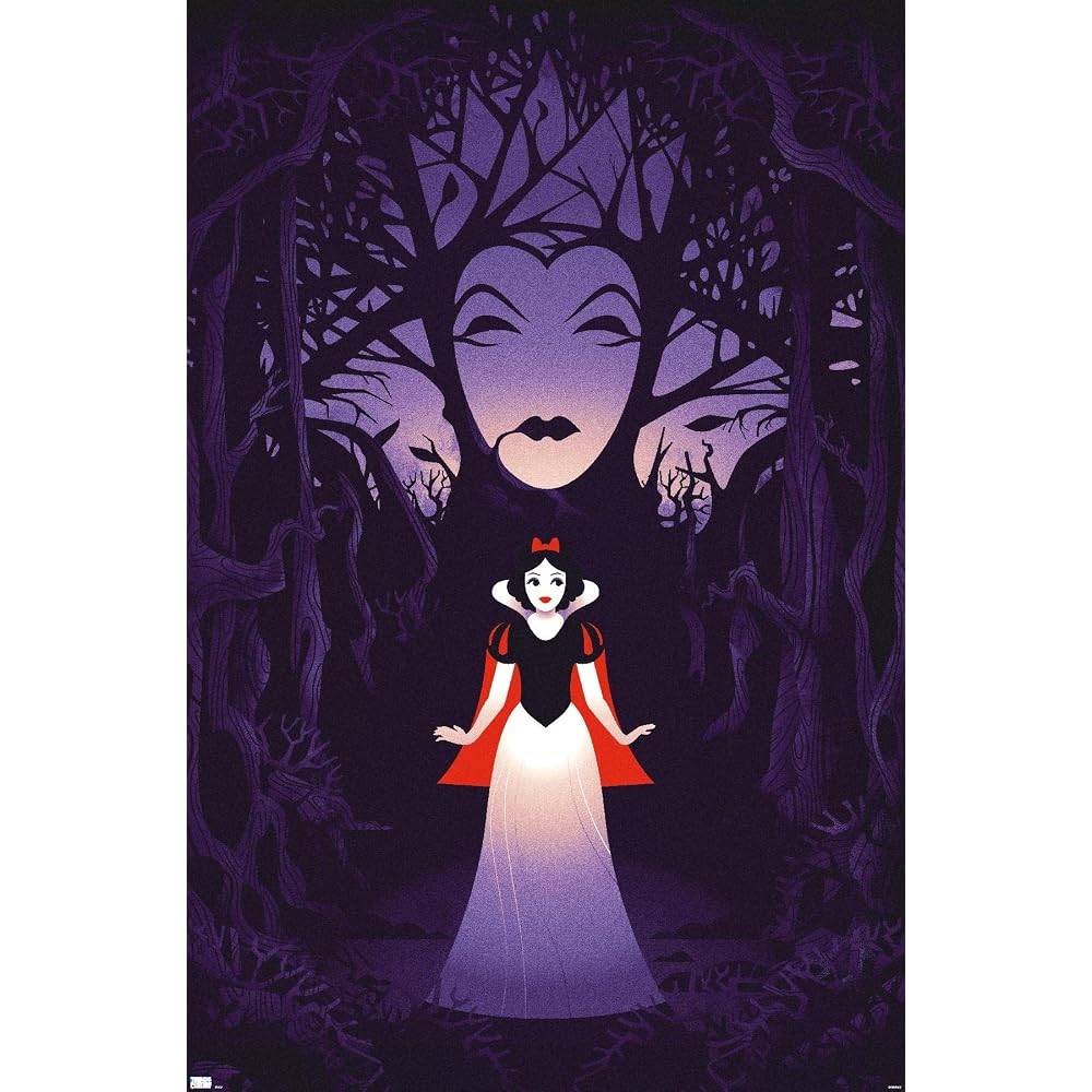 Disney Princess - Snow White - Good vs Evil Wall Poster, 19L x 13W, Premium Unframed Version