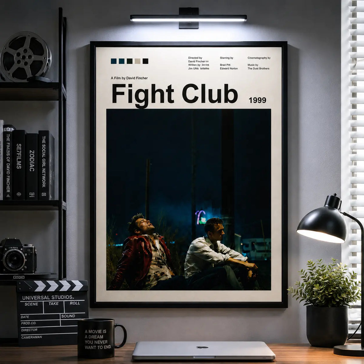 Fight Club Poster, Fight Club Print, Movie Print, Movie Poster, Living Room , Film Poster, Movie Art, 963 Decoration Artistic Ornaments Fight wall decor Movie related poster living room art film art poster Collectible movie poster